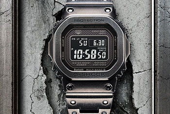 今天开卖！G-Shock仿旧版全金属GMW-B5000V质感破表限